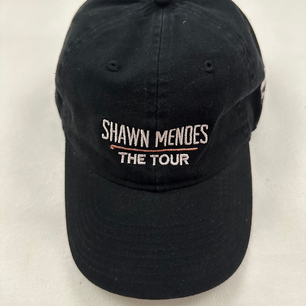 Shawn Mendes  The Tour Black Baseball Cap Hat
